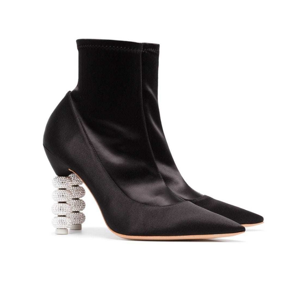 Sophia Webster Coco Crystal 100 Ankle Boots 38 8 - Picture 2 of 9